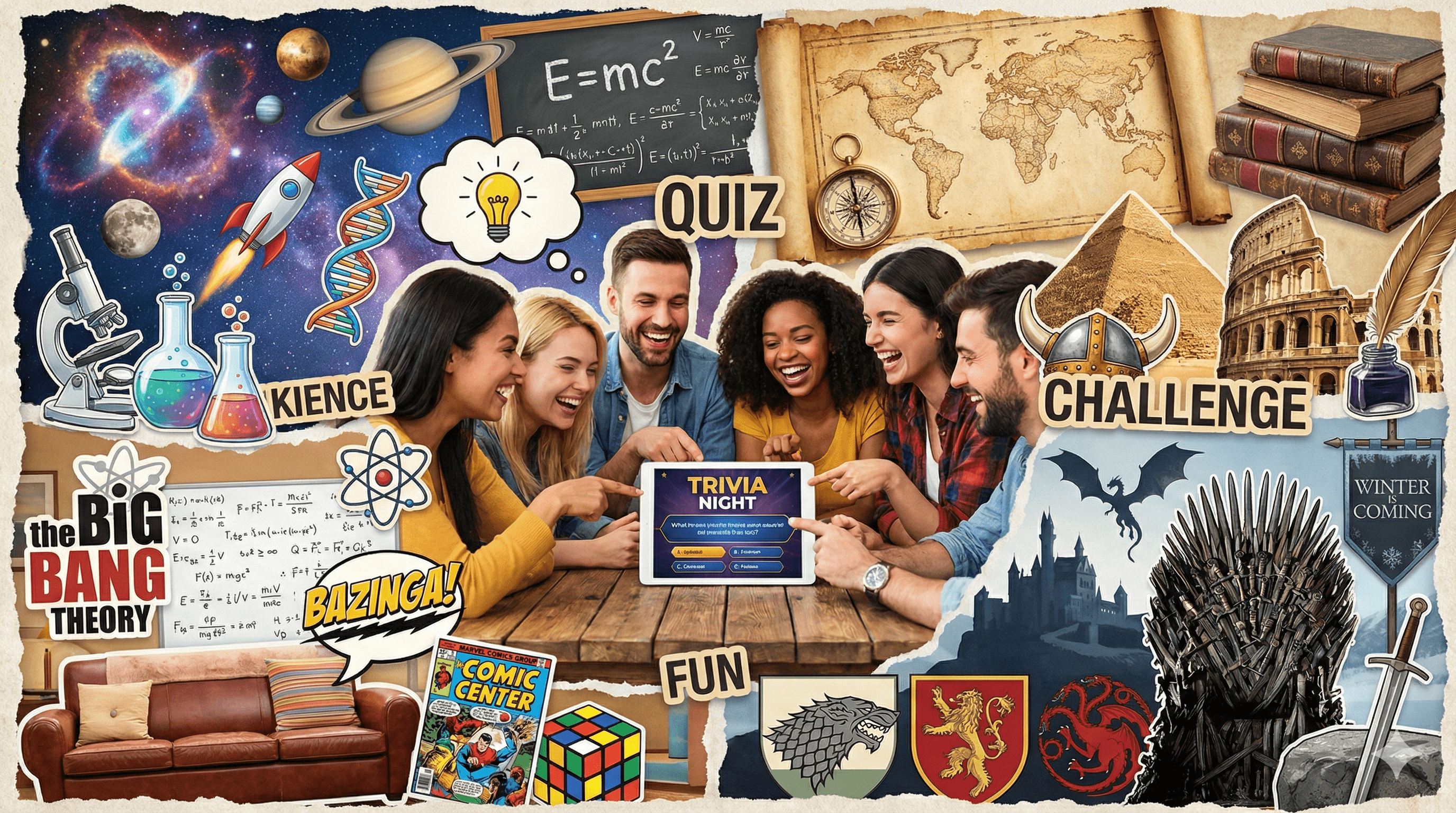 Explore QuizRealm categories