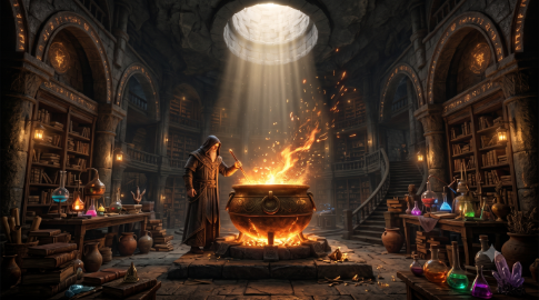 Alchemy Merge Game