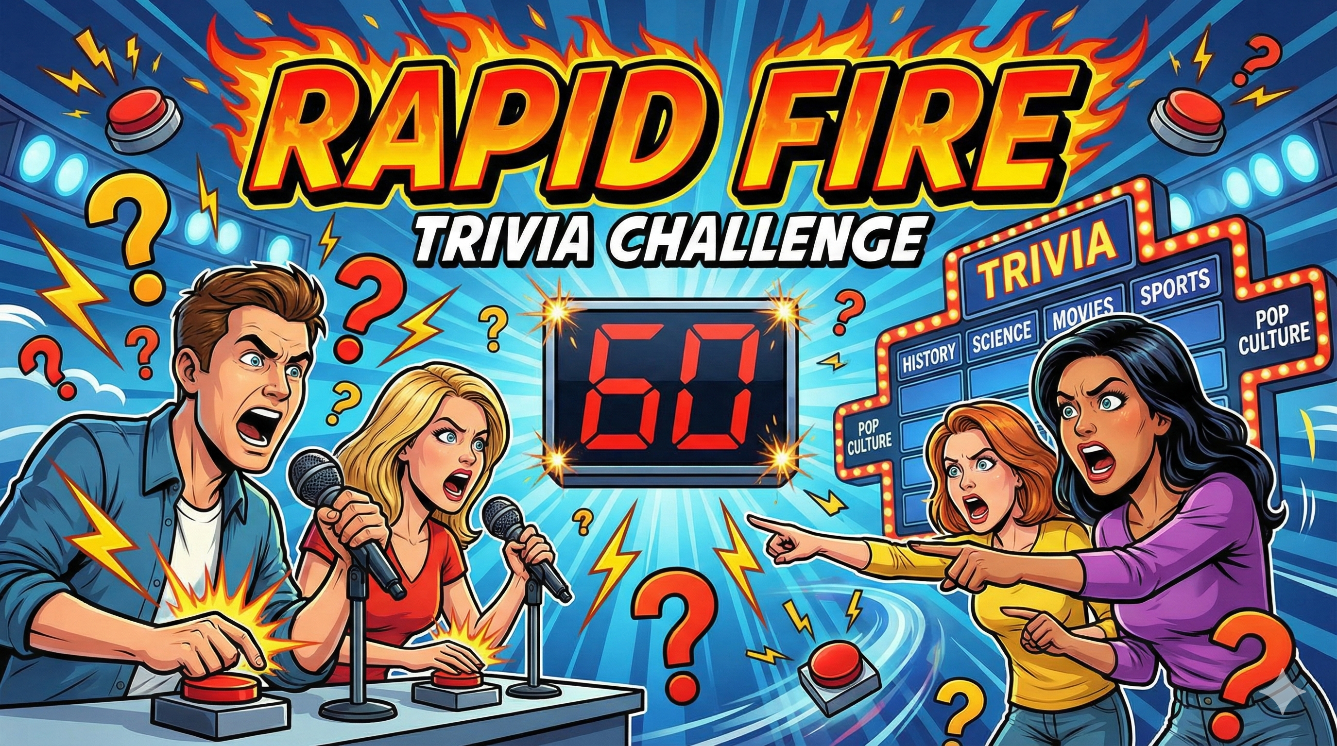 Rapid Fire quiz