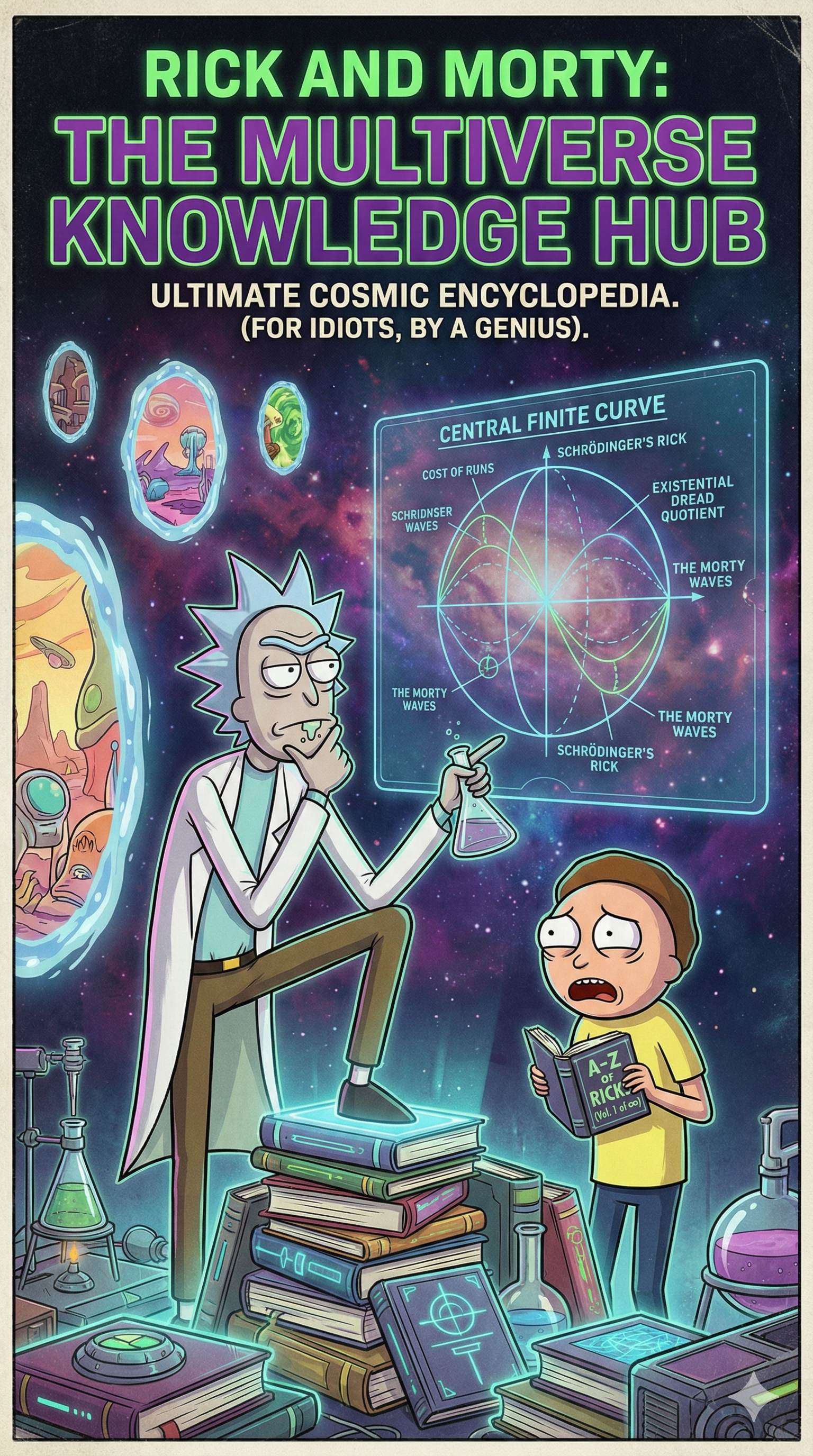 Rick and Morty Poster Art