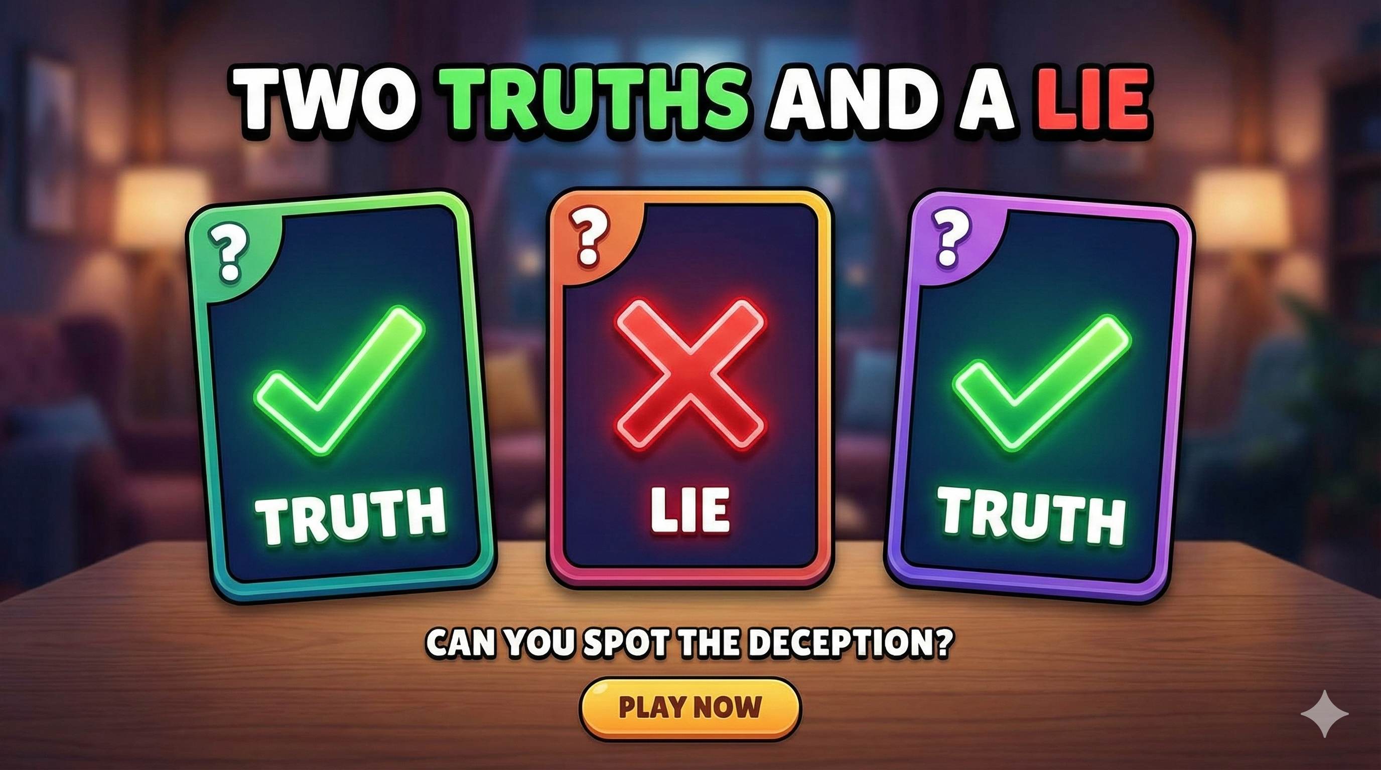 Two Truths logic game